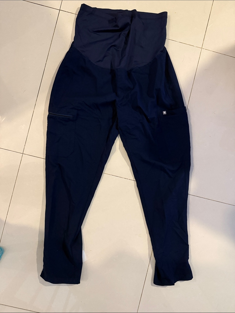Figs Maternity Navy Blue scrub Pants